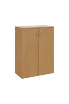 N 3 - 8D kancelářská skříň, 2-dveřová, 1100x800x400, buk Royal